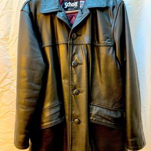 Men’s Schott leather jacket